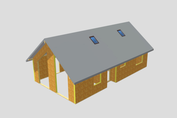 House in Wiazowna county