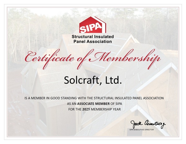 Kolejny rok, kolejny certyfikat członkostwa w SIPA!