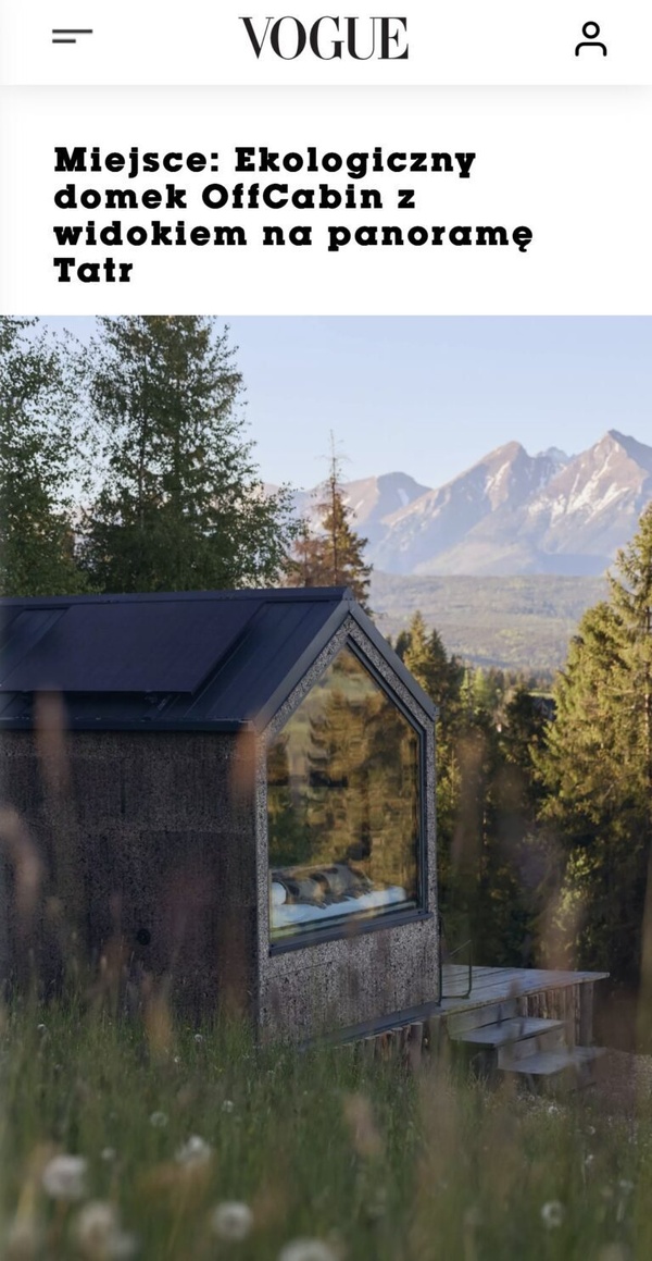 Bajkowy domek OffCabin z naszych paneli!